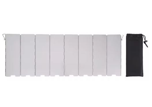 Camping Stove Wind Shield – Aluminum Alloy Windproof Screen